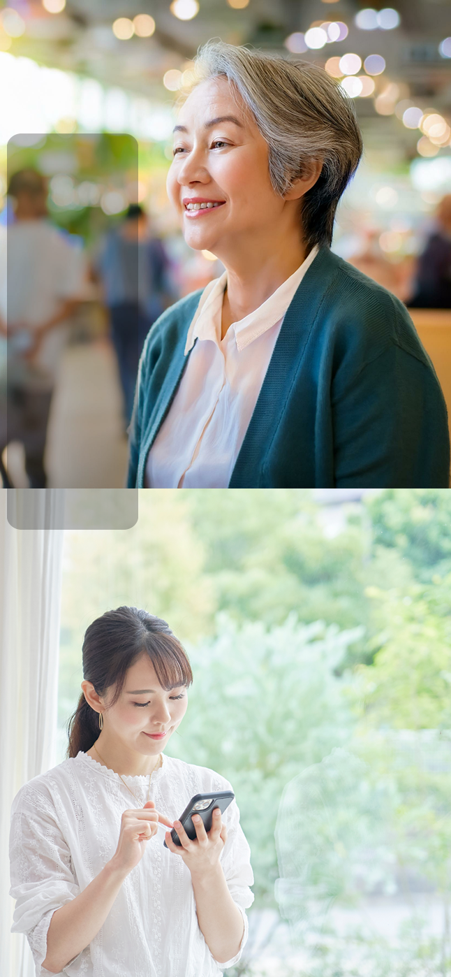 サイトのメインビジュアル（スマホ）