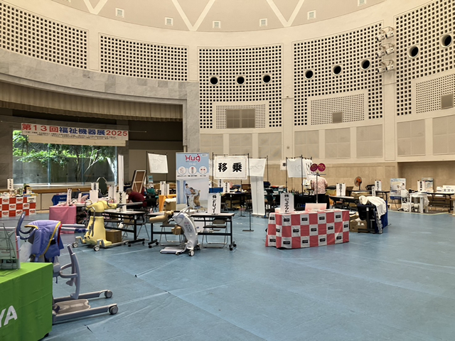 第13回福祉機器展2025での移乗ブースコーナー(2025.07.04)