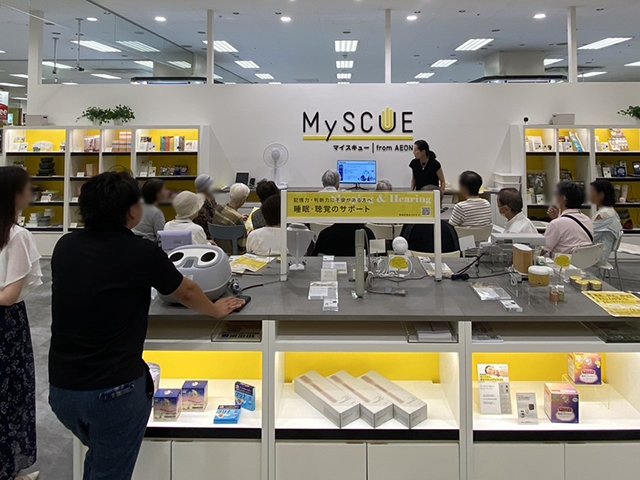 ＭｙＳＣＵＥ（マイスキュー）店舗でのセミナーの様子