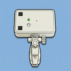 赤外線センサーのイラスト